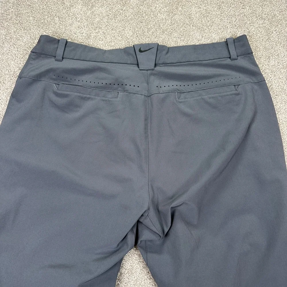 Nike Golf Mens 33x32 Tour Performance Dri-FIT Pants Gray Stretch Tech Golfcore